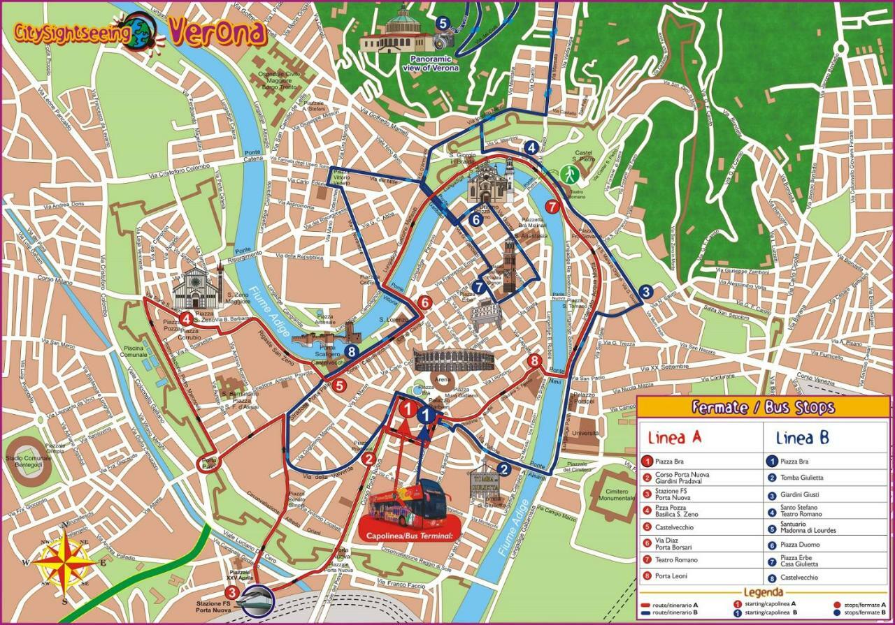 Appartamento Via Valverde 4 Verona Ngoại thất bức ảnh
